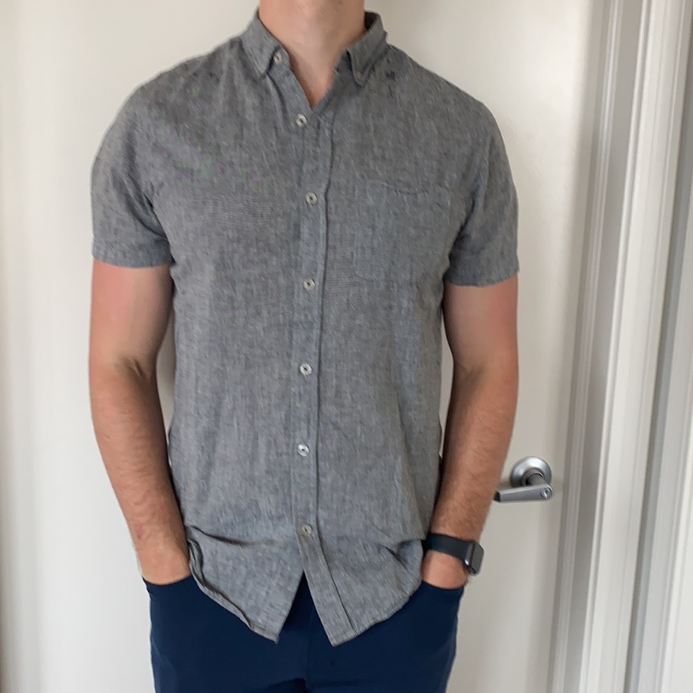 Even Tide men’s short sleeve colored shirt